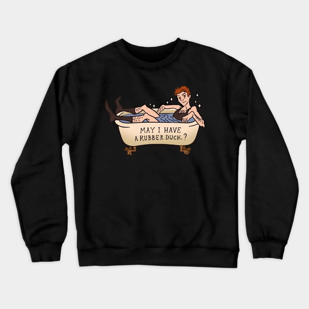 Bath of the demon Crewneck Sweatshirt by illustore